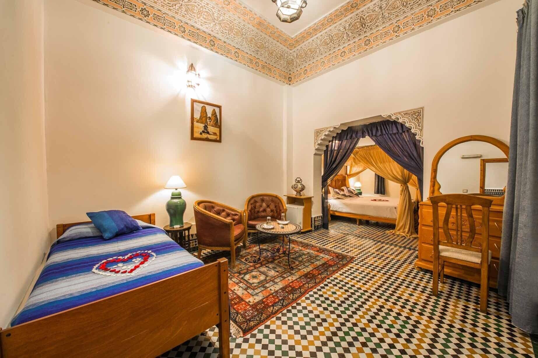 Riad Sara Hotell Fès Exteriör bild