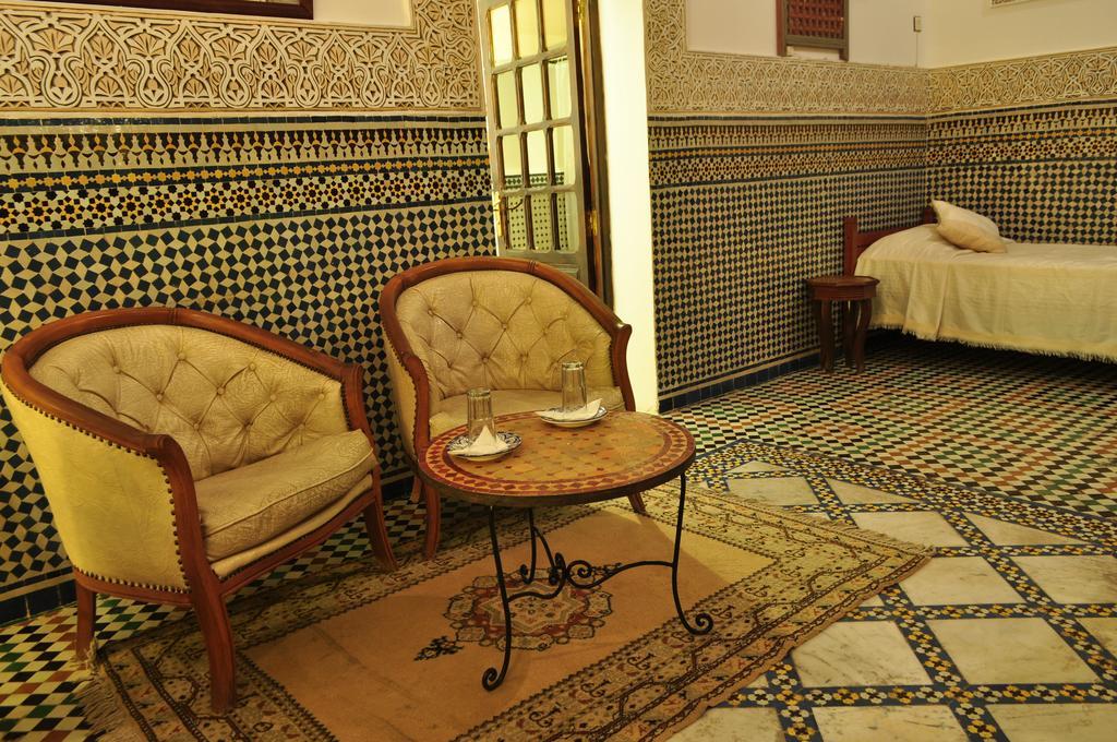 Riad Sara Hotell Fès Exteriör bild