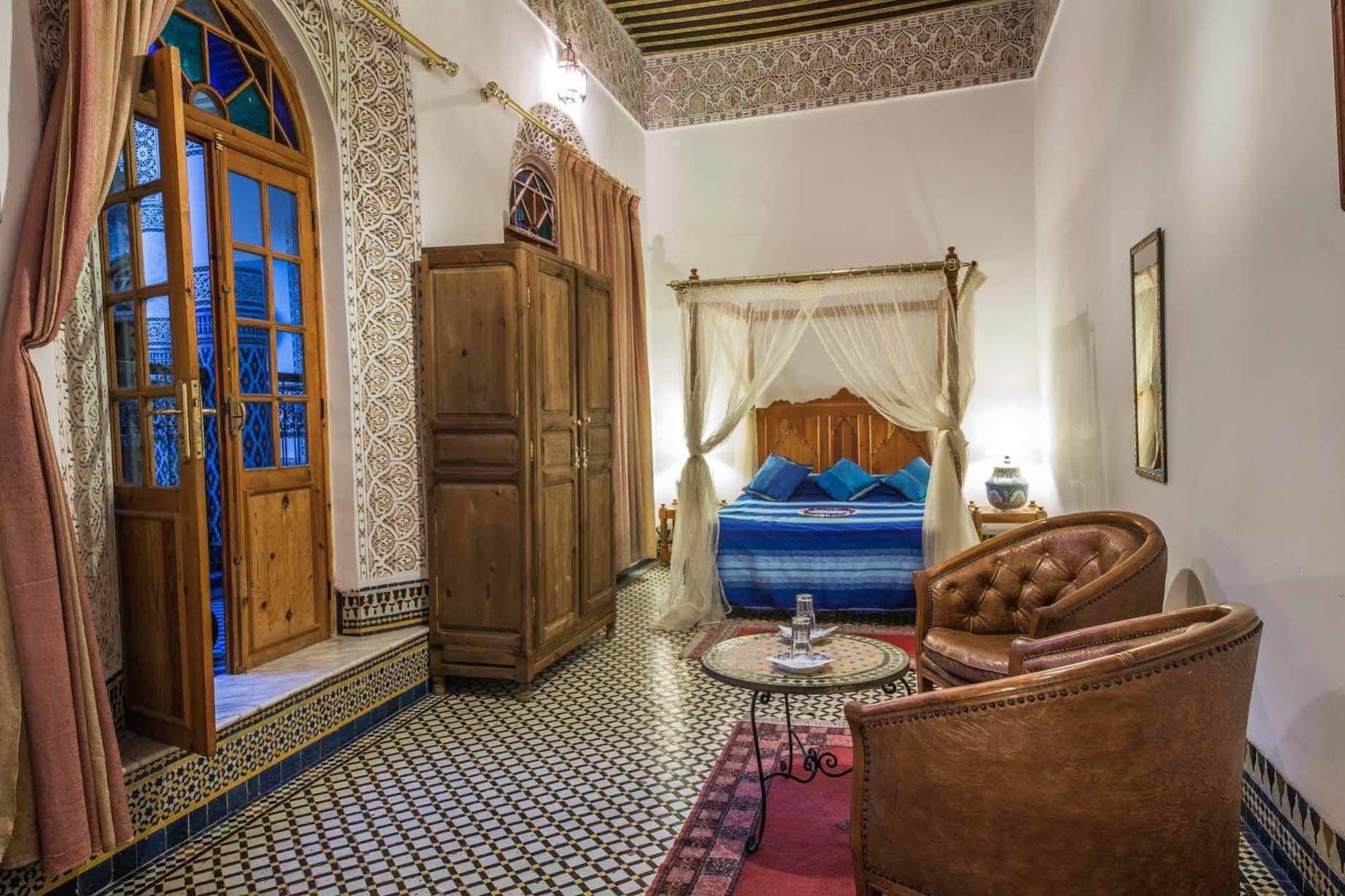 Riad Sara Hotell Fès Exteriör bild